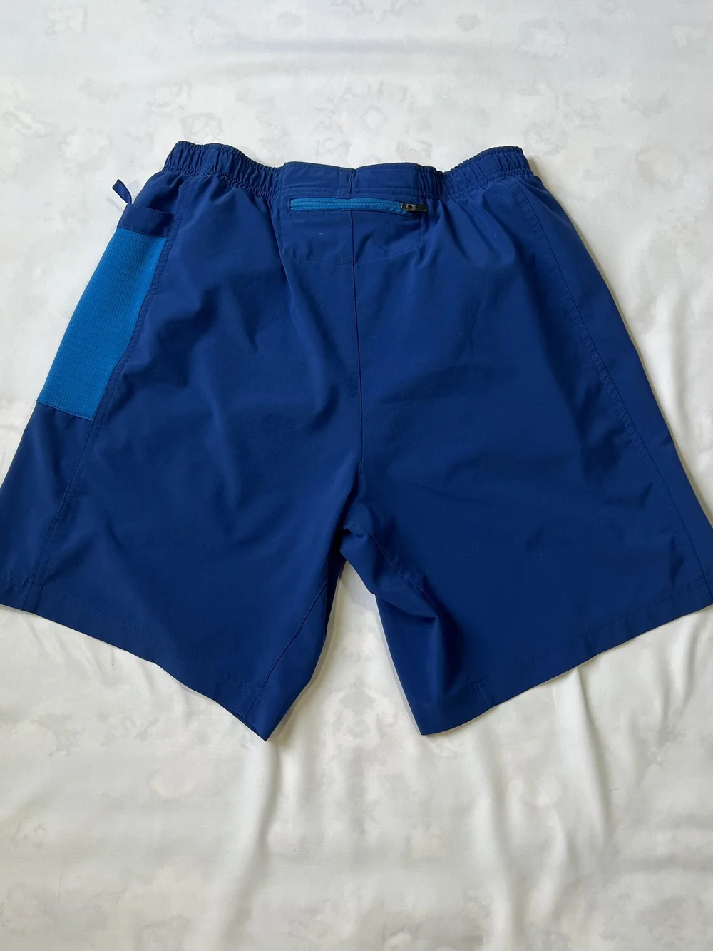 REI Co-op Mens Active‎ Shorts Blue Hiking Running Gym Athletic Size Small